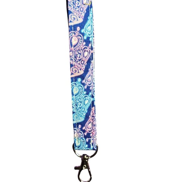 Keychain Wristlet | Key Fob Wristlet | Fabric Keychain | Floral Keychain | - Picture 3 of 10